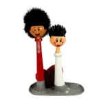 ست برس و فرچه ظرفشویی مدل فرنگیس به همراه اسکاج