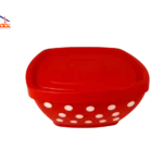 کاسه مربع خالدار درب دار