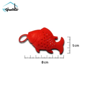 دمنوش ساز سیلیکونی طرح ماهی