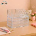 استند لوازم آرایشی سه کشو با رویه