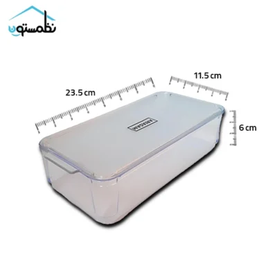 نظم دهنده کشو درب دار شفاف آریسام سایز 2